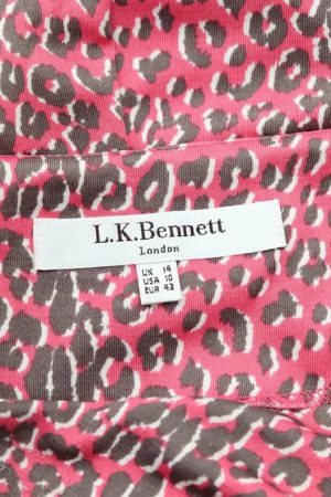 Shiftkleid in Multicolor aus Seide L. K. Bennett