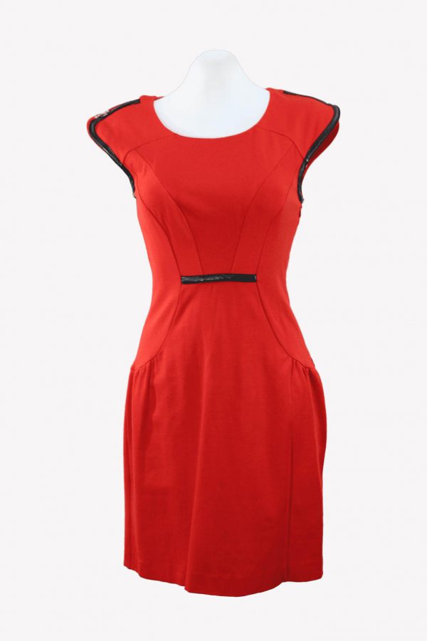 Ted Baker Shiftkleid in Rot aus Viskose Alle Jahreszeiten.1