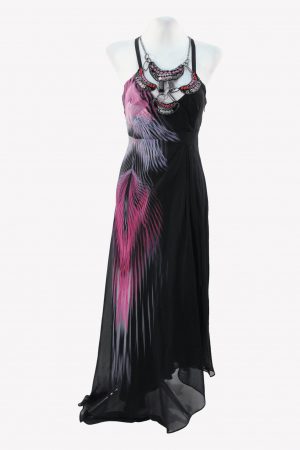 Karen Millen Trägerkleid in Multicolor aus Seide aus Seide Alle Jahreszeiten.1