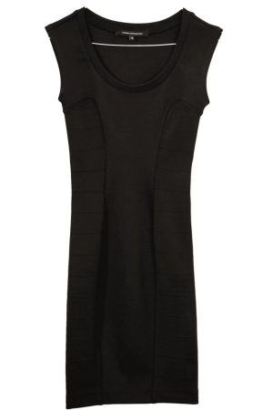 French Connection Kleid in Schwarz aus Polyester Alle Jahreszeiten.1