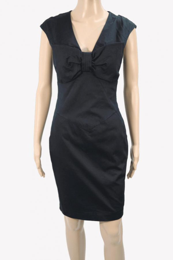 Ted Baker Kleid in Dunkelblau aus Baumwolle Alle Jahreszeiten.1