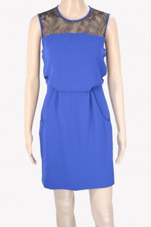 Whistles Kleid in Blau aus Polyester Alle Jahreszeiten.1