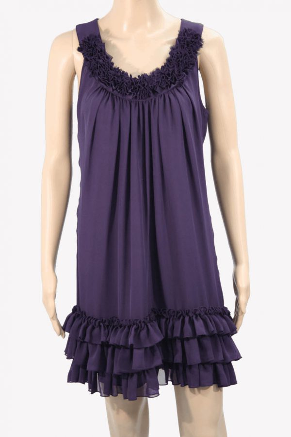 Ted Baker Kleid in Violett aus Polyester Alle Jahreszeiten.1