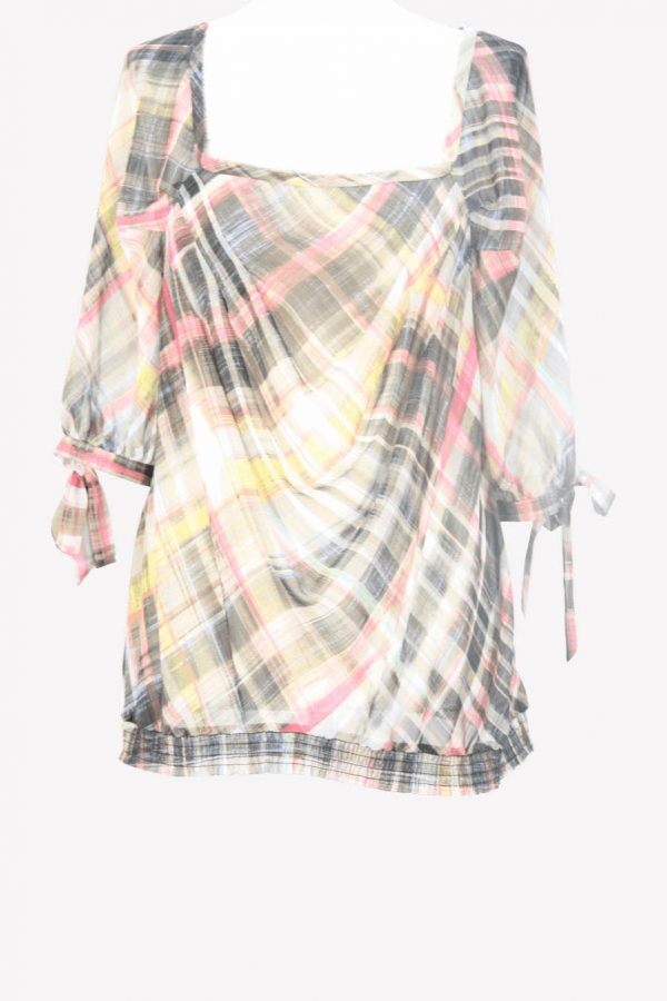 Ted Baker Kariertes Oberteil aus Polyester Frühjahr / Sommer.1