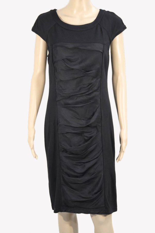 Ted Baker Kleid in Schwarz aus Viskose Alle Jahreszeiten.1