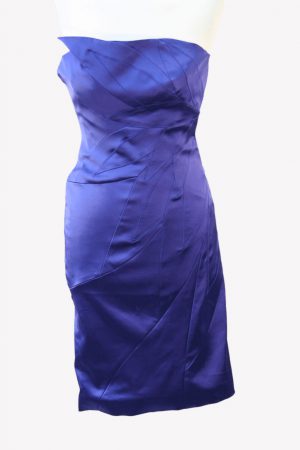Karen Millen Minikleid in Blau aus Acetat Alle Jahreszeiten.1
