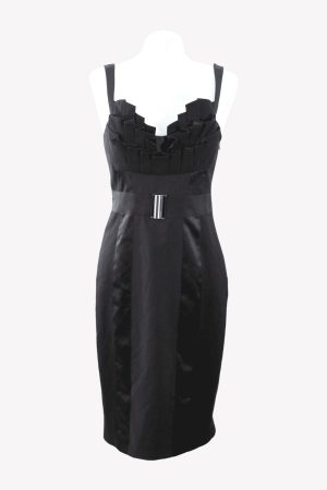 Karen Millen Kleid in Schwarz aus Polyester Alle Jahreszeiten.1