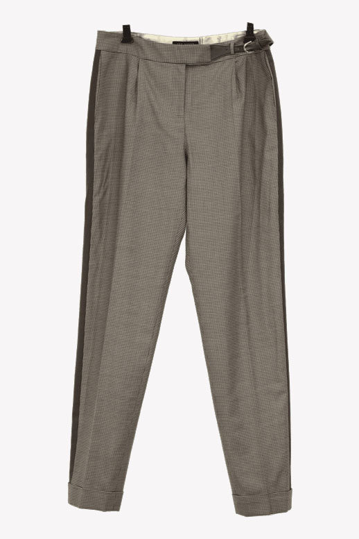 Ted Baker Karierte Hose in Braun aus Polyester Alle Jahreszeiten.1