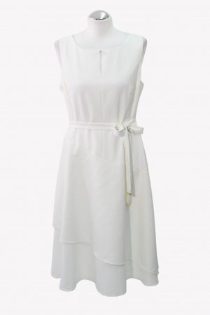 DKNY Kleid in Weiß aus Polyester Alle Jahreszeiten.1