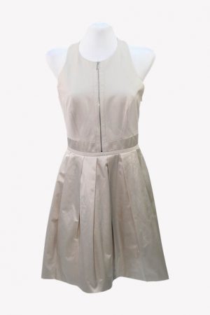 Karen Millen Kleid in Creme aus Baumwolle Alle Jahreszeiten.1
