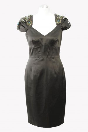 Karen Millen Kleid in Grün aus Polyester Alle Jahreszeiten.1