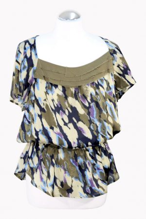 Calvin Klein Bluse in Multicolor aus Polyester Alle Jahreszeiten.1