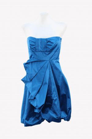 Karen Millen Skaterkleid in Blau aus Baumwolle aus Baumwolle Alle Jahreszeiten.1
