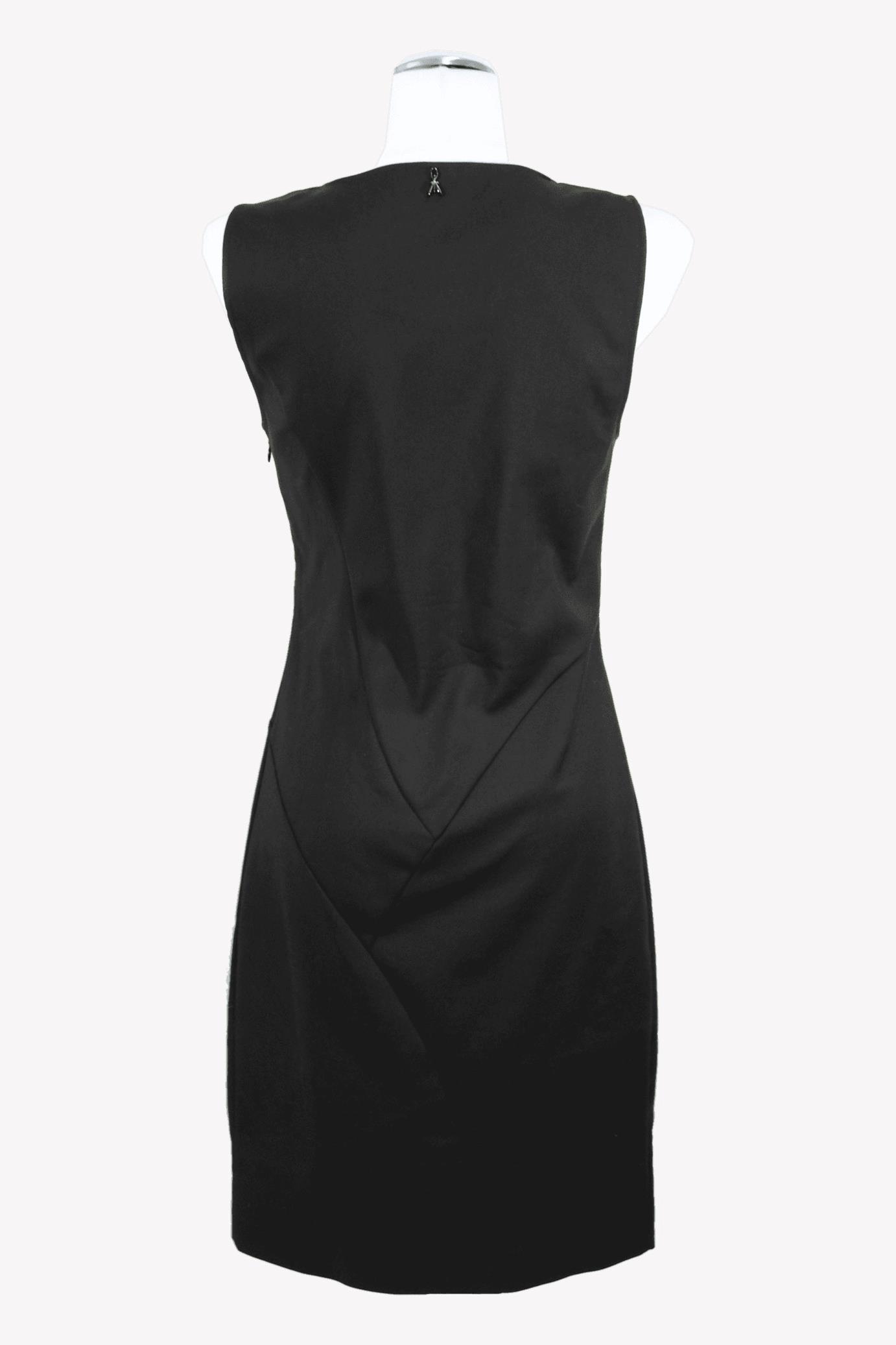 Kleid in Schwarz aus Baumwolle Patrizia Pepe