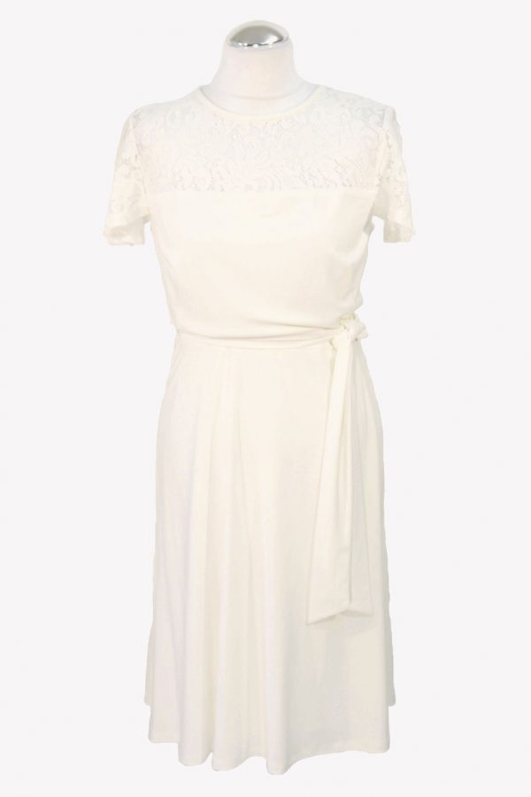 Ralph Lauren Shiftkleid in Weiß aus Polyester Alle Jahreszeiten.1