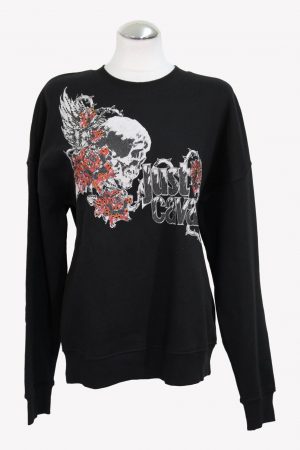 Just Cavalli Pullover in Schwarz aus Baumwolle aus Baumwolle Alle Jahreszeiten.1