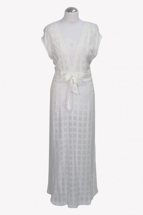 Polo Ralph Lauren Kleid in Weiß Maxikleid.1
