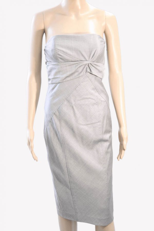 Ted Baker Kleid in Grau aus Wolle aus AG3045 AG3045.1