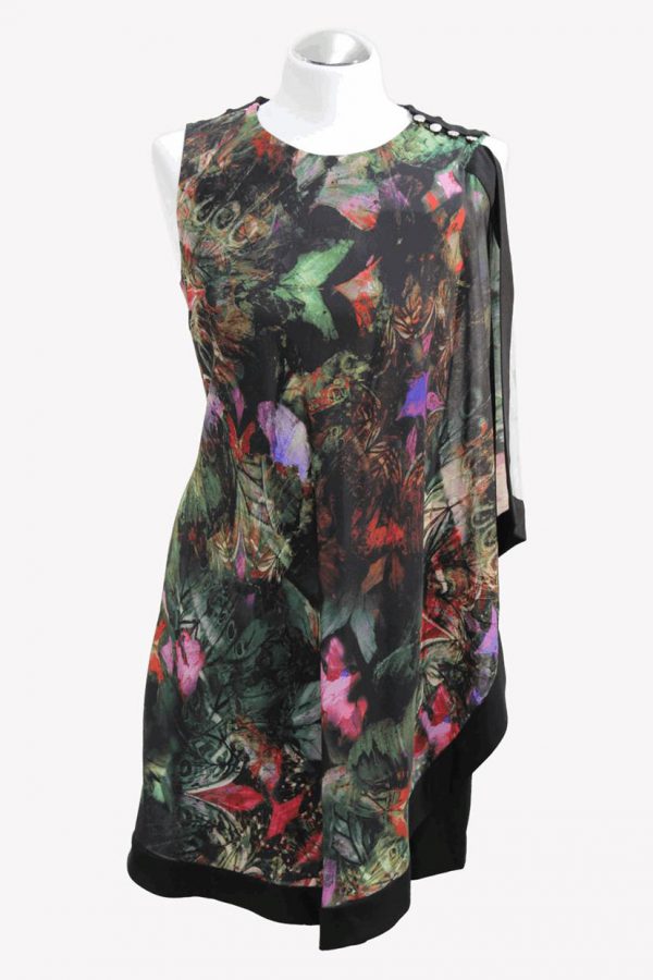Ted Baker Kleid mit Muster aus Viskose Alle Jahreszeiten.1