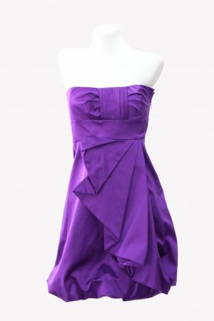 Karen Millen Kleid in Violett aus Baumwolle Alle Jahreszeiten.1