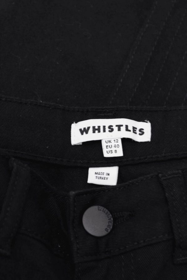 Jeanshose in Schwarz Whistles
