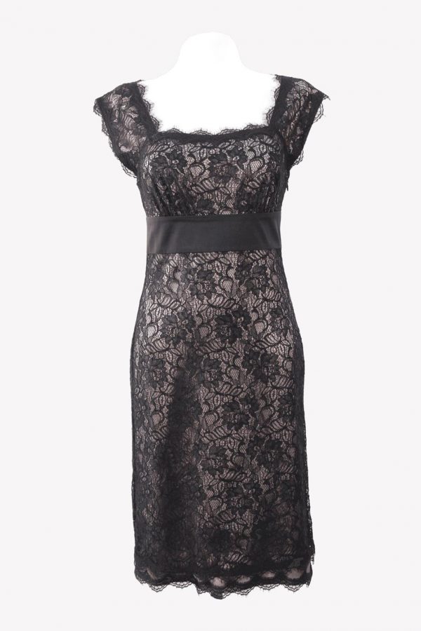 Ted Baker Etuikleid in Schwarz aus Nylon Alle Jahreszeiten.1