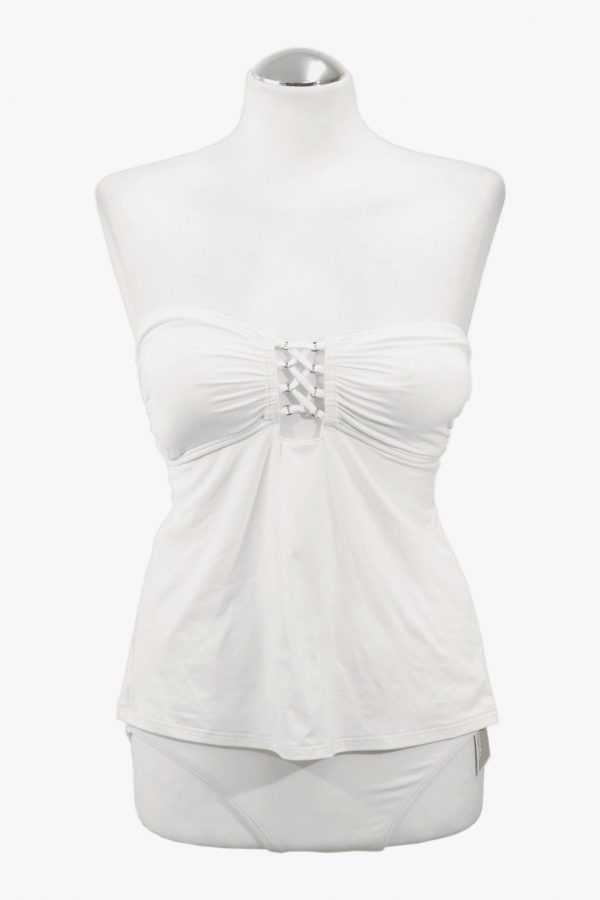 Michael Kors Tankini-Set in Weiß.1