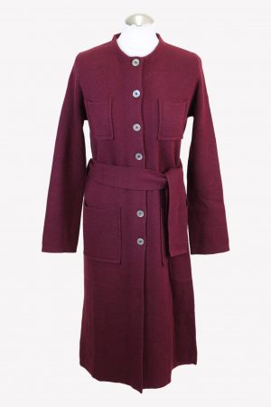 Stefanel Pullover in Bordeaux aus Wolle aus Wolle Herbst / Winter.1