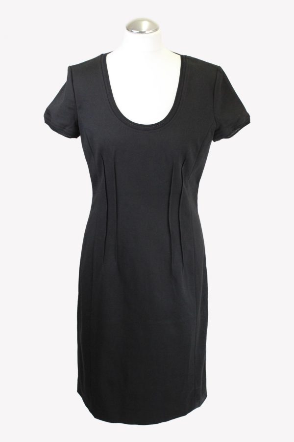 Emporio Armani Kleid in Schwarz aus Baumwolle aus AG14360 AG14360.1