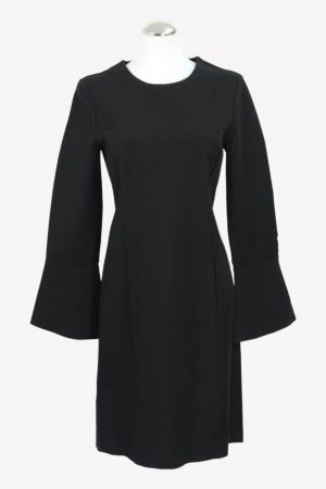 Stefanel Kleid in Schwarz aus Baumwolle aus AG12021 AG12021.1