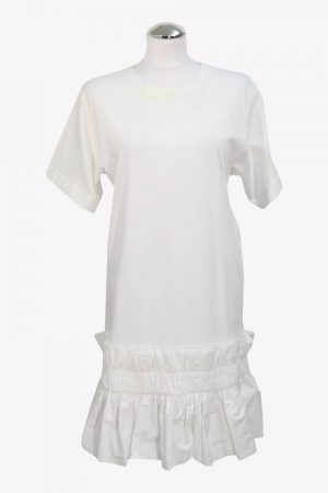 See by Chloé Kleid in Weiß aus Baumwolle aus AG12069 AG12069.1