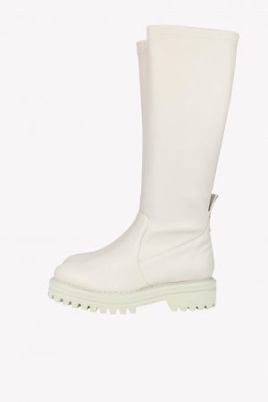 Pedro Miralles Stiefel in Creme.1