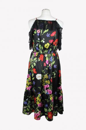 Kleid in Multicolor aus Baumwolle Twinset Milano