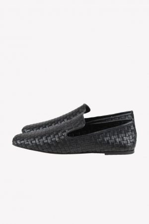 Arket Loafers in Schwarz aus Leder.1