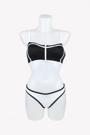 Bikini in Schwarz / Weiß Michael Kors