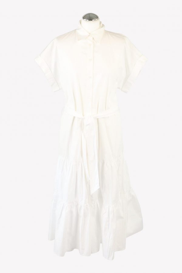 Ralph Lauren Kleid in Weiß aus Baumwolle A-Linie.1