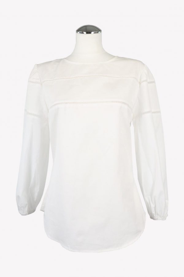 Ralph Lauren Oberteil in Weiß aus Baumwolle Bluse.1