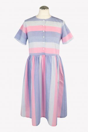 Resume Kleid in Multicolor aus Baumwolle A-Linie.1