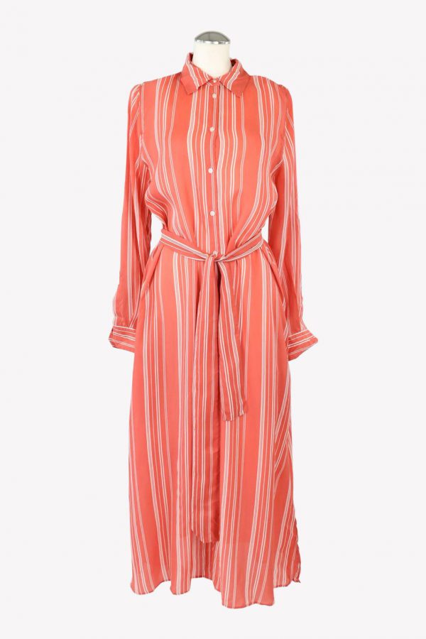 Hugo Boss Kleid in Multicolor Shirtkleid.1