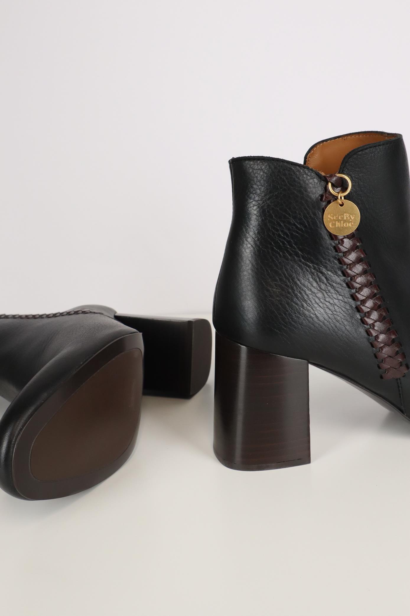 Pumps in Schwarz aus Leder See by Chloé