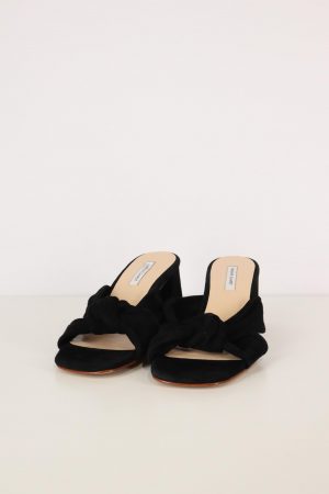 Sandalen in Schwarz aus Leder Fabienne Chapot