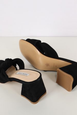 Sandalen in Schwarz aus Leder Fabienne Chapot