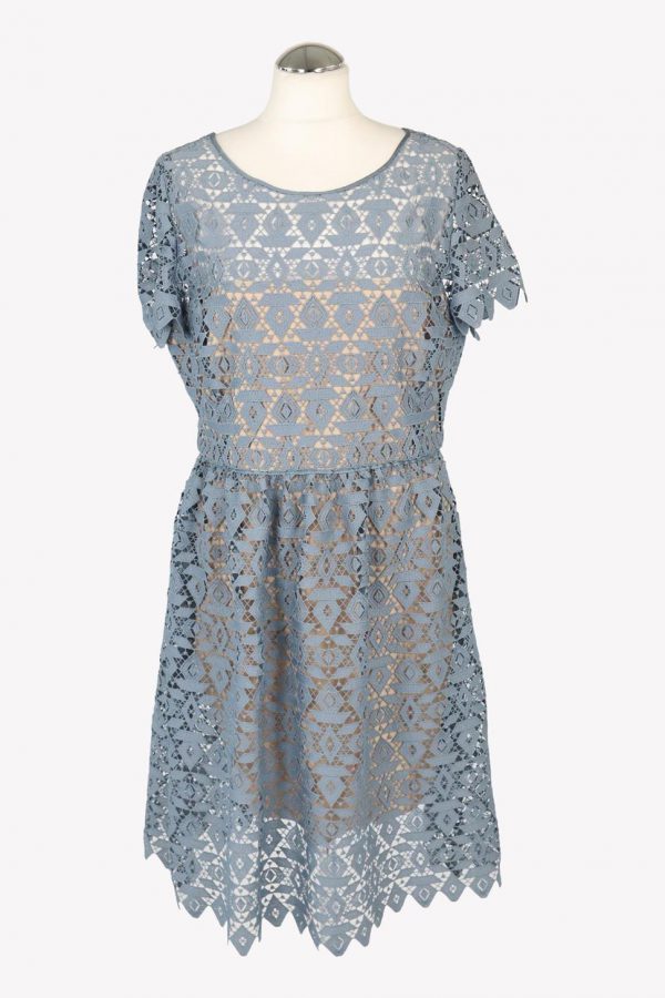 Emporio Armani Kleid in Blau Shiftkleid.1