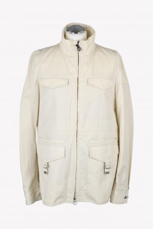 Peuterey Jacke in Creme aus Baumwolle Einfache Jacke.1