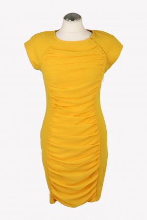 Ted Baker Kleid in Gelb Etuikleid.1