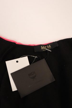 Weste in Schwarz aus Baumwolle MCM