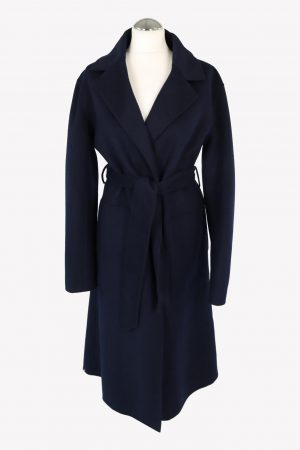 Denham Jacke in Blau aus Wolle Mantel.1