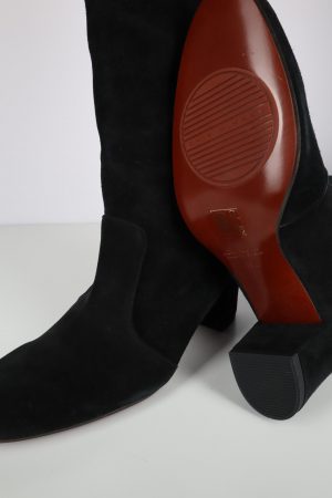 Stiefel in Schwarz aus Leder Chie Mihara