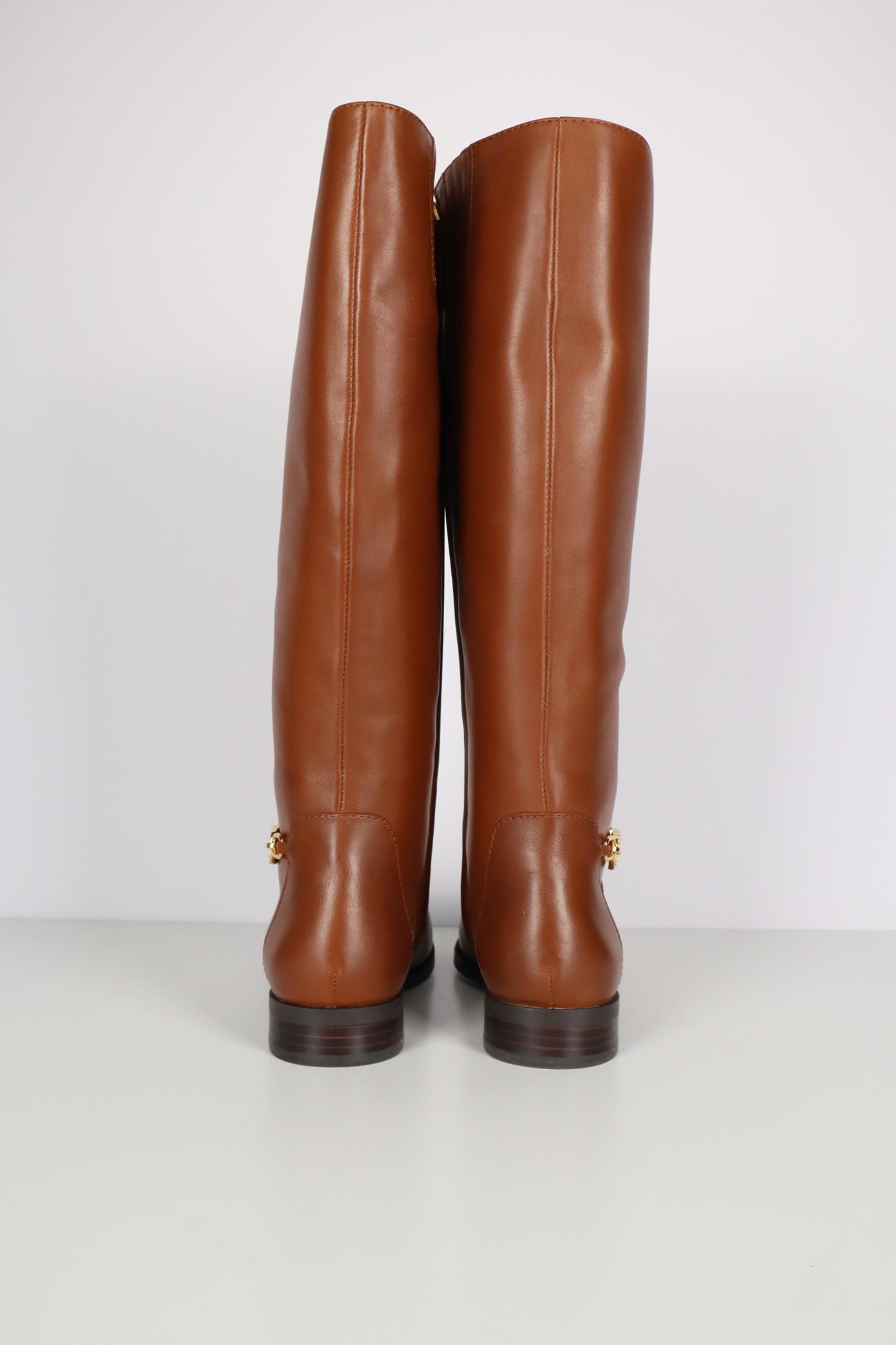 Stiefel in Braun aus Leder Ralph Lauren