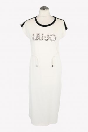 Liu Jo Kleid in Weiß aus Baumwolle .1